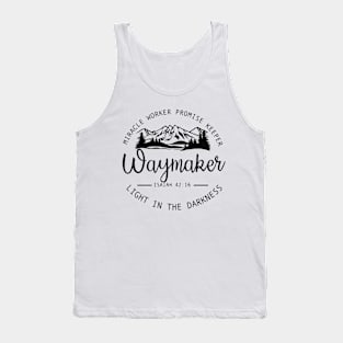 Vintage Waymaker Promise Keeper Miracle Worker Christian Tank Top